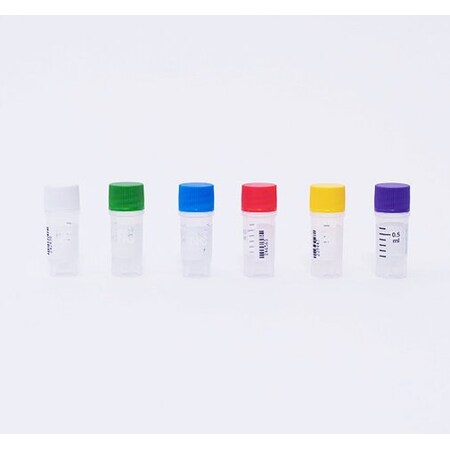 Biox CODED CRYOVIAL, 0.5ML, RED, 1000PK BX88-6051